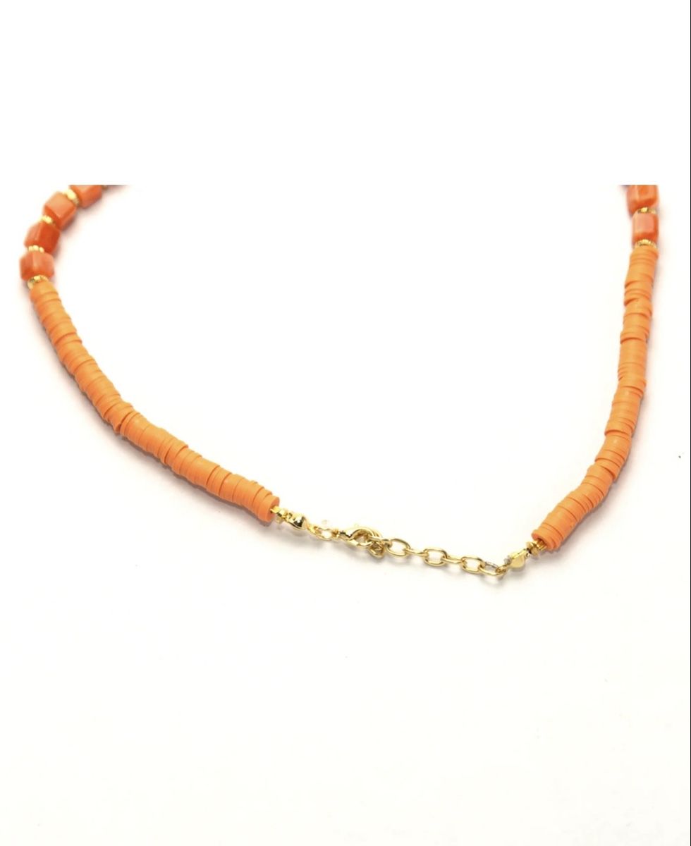 Catenine: Orange color Necklace – Nuovo e nell'imballaggio originale da Adliswil venduto da sed_tn96