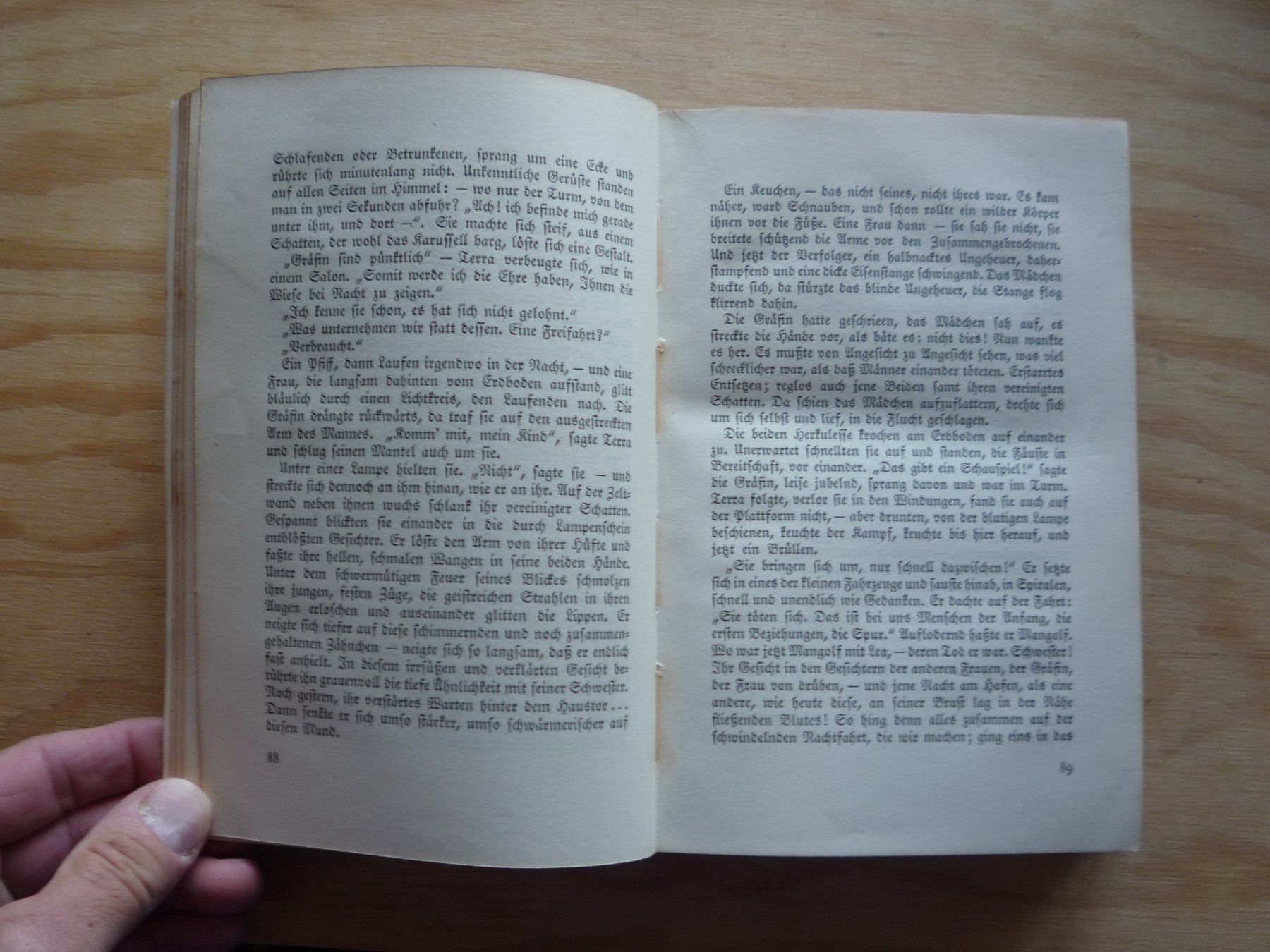 Livres: Heinrich Mann/Der Kopf, 1925 – D'occasion à Rieden SG par Brockehuesli 4