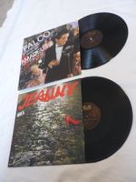2x Vinyl - Falco - Rock me amadeus + Jeanny - Maxi