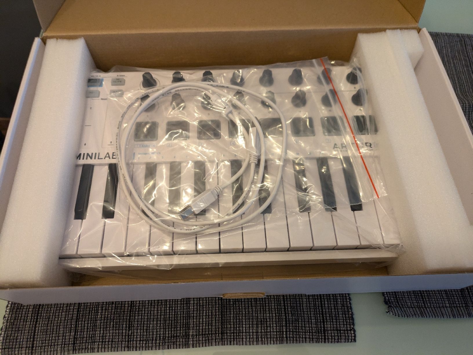 Arturia Musikinstrumente: Arturia Minilab MKII MIDI-Keyboard Controller – Gebraucht aus Aarau von  1