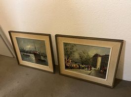 Ölbilder zwei Stück