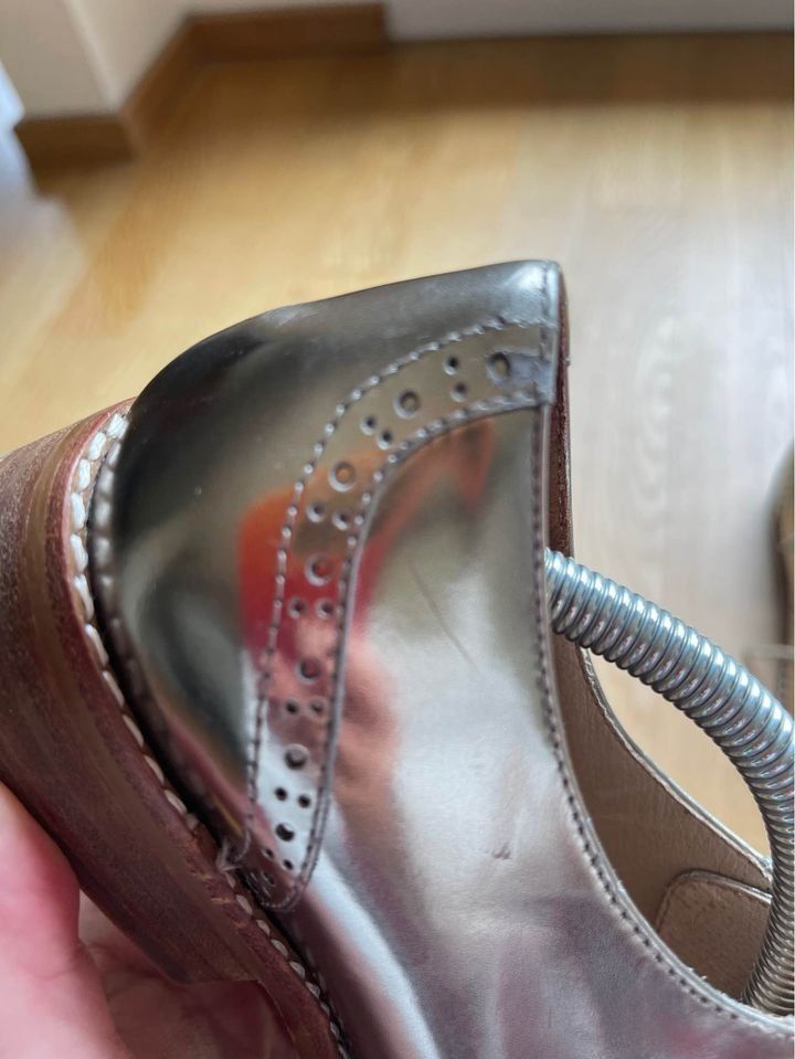 Scarpe da donna: Madewell Leder Metallic Oxfords Gr. 37.5 – Difettoso da Basel venduto da PinkPong 5