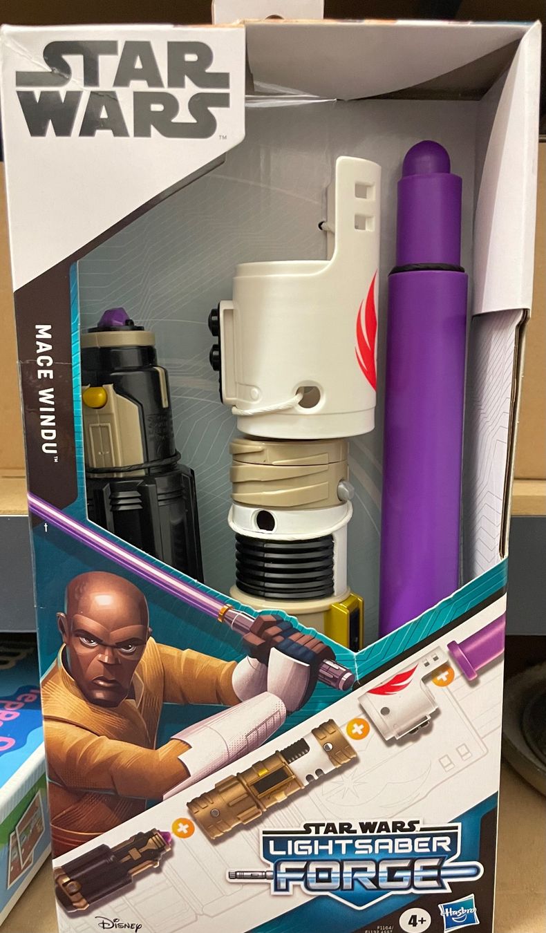 Star Wars Giocattoli: Neu Star Wars-MACE WINDU LIGHTSABER FORGE/Neu/OVP – Nuovo e nell'imballaggio originale da Volketswil venduto da rubin74