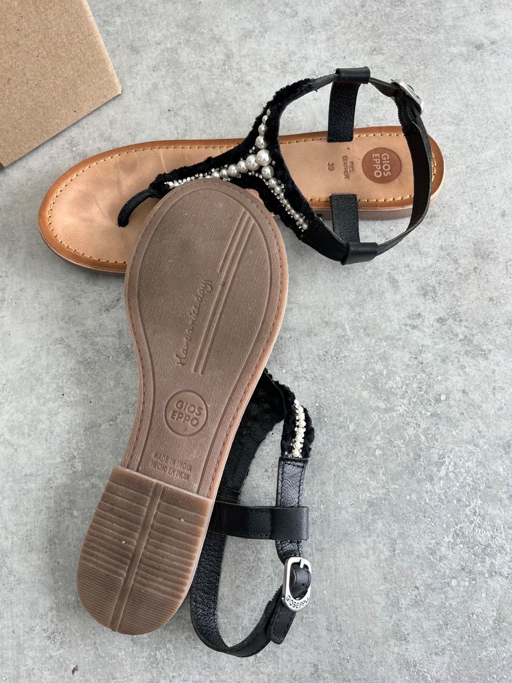 Scarpe da donna: GIOSEPPO Sandalen echt Leder Gr. 39 – Usato da Zollikofen venduto da spunk65 4