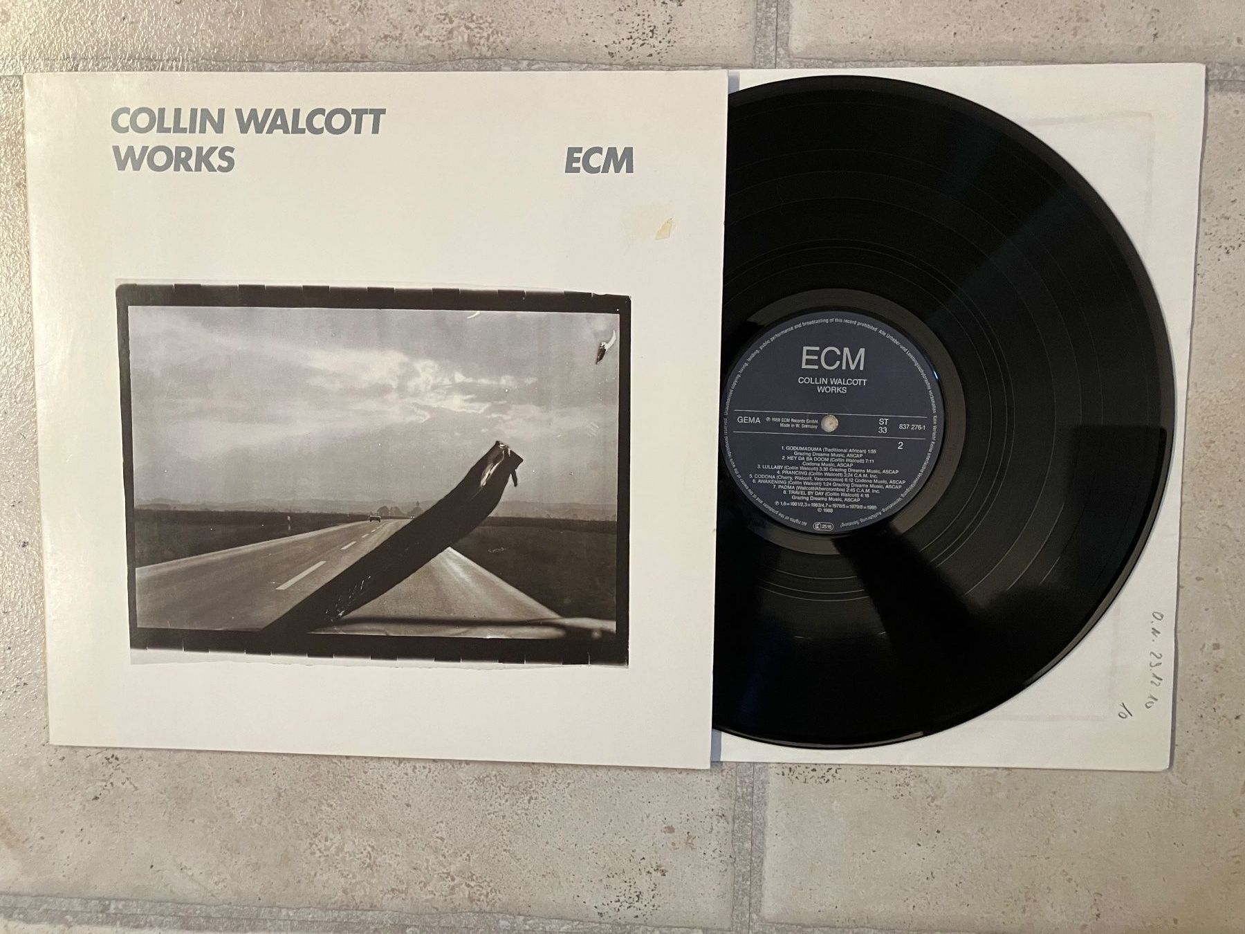 Vinyles: Collin Walcott-Works, LP Jazz ECM – D'occasion à Widen par DexterGordon
