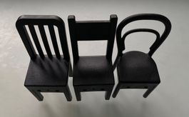 Ikea Fjantig Haken schwarz, 6 Stück