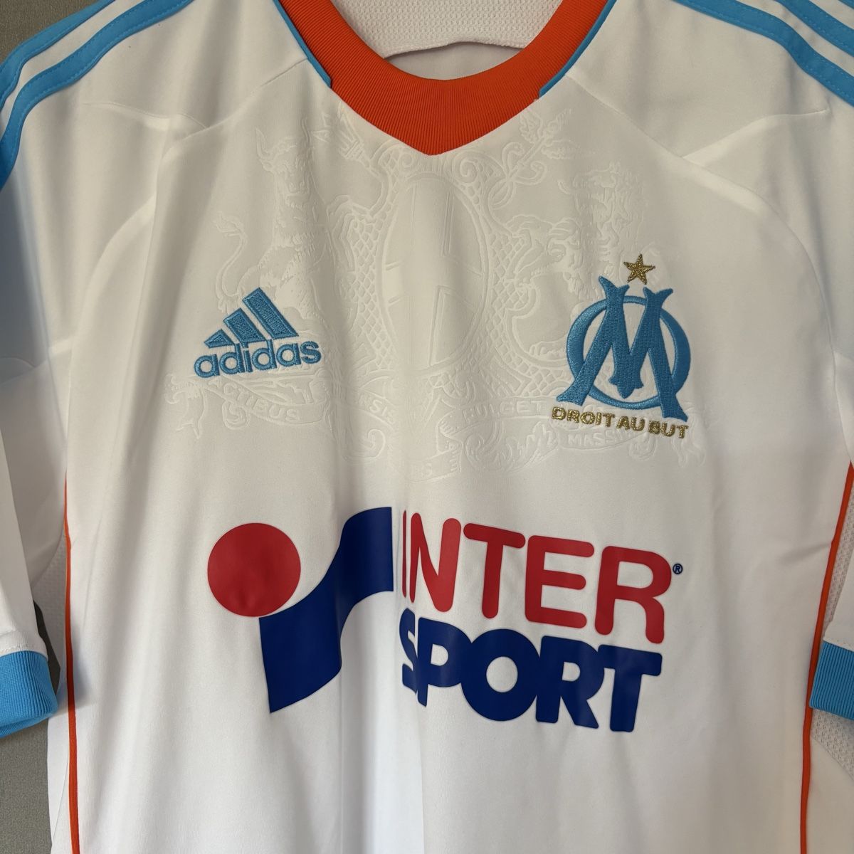 Adidas Canottiere & Pantaloni: Olympique Marseille Trikot Adidas – Usato da Winterthur venduto da LaBodega 1