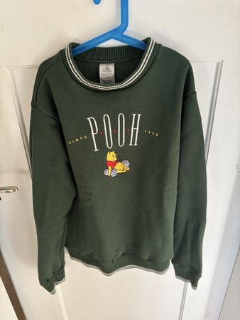 Disney Pooh Bär Pullover, Grösse M, Grün, Top Zustand!