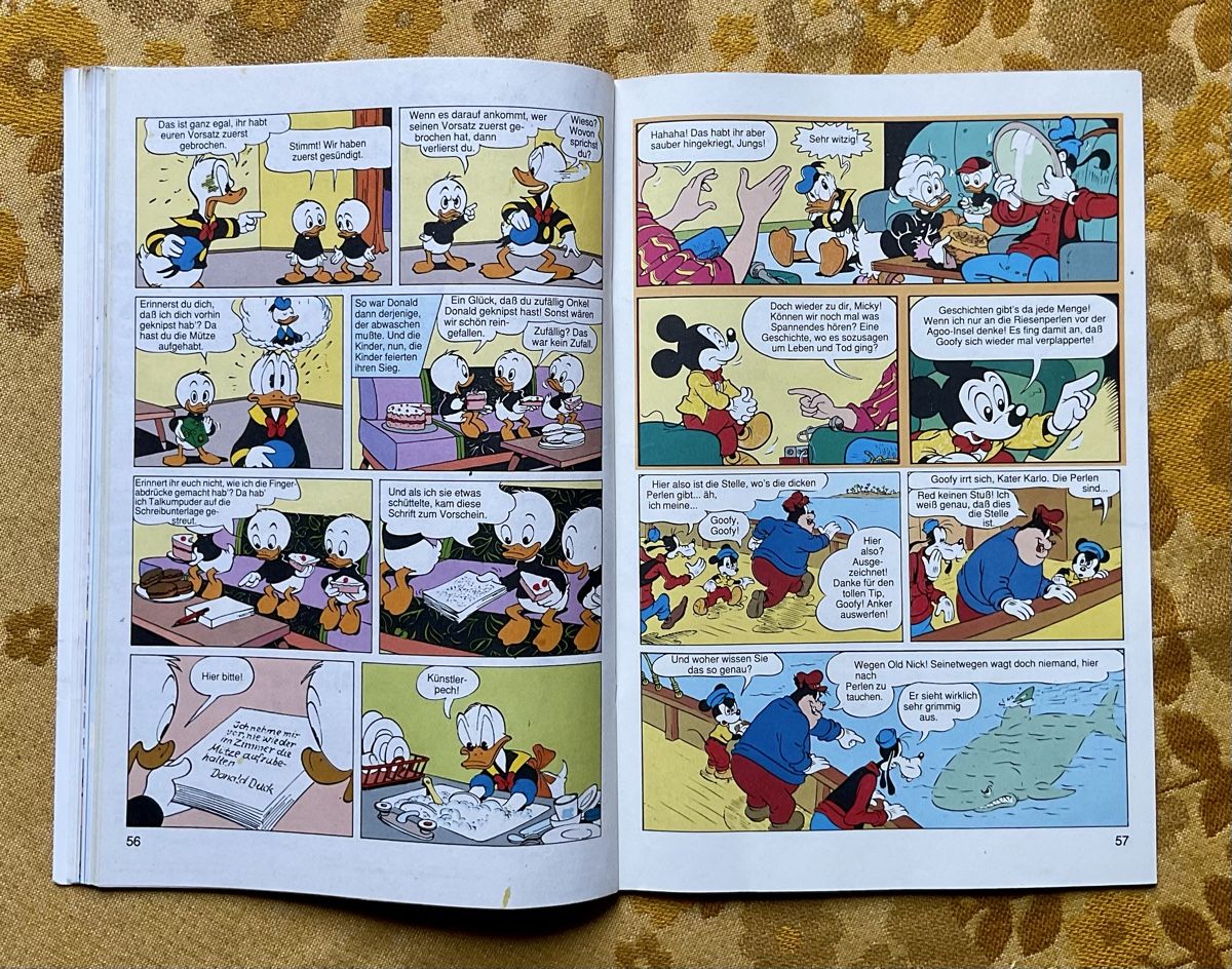 Fumetti: Micky Maus Jubiläums Ausgabe von 1991 – Usato da Endingen venduto da nathan05 6