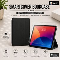 Smart Bookcase+Panzerglas fur iPad Air 4/5/6 10.9/11 2020-24
