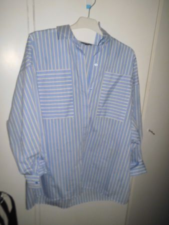 Chemise bleu rayures T. 44