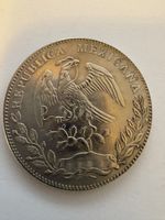 Republica Mexicana Silber Munze 
