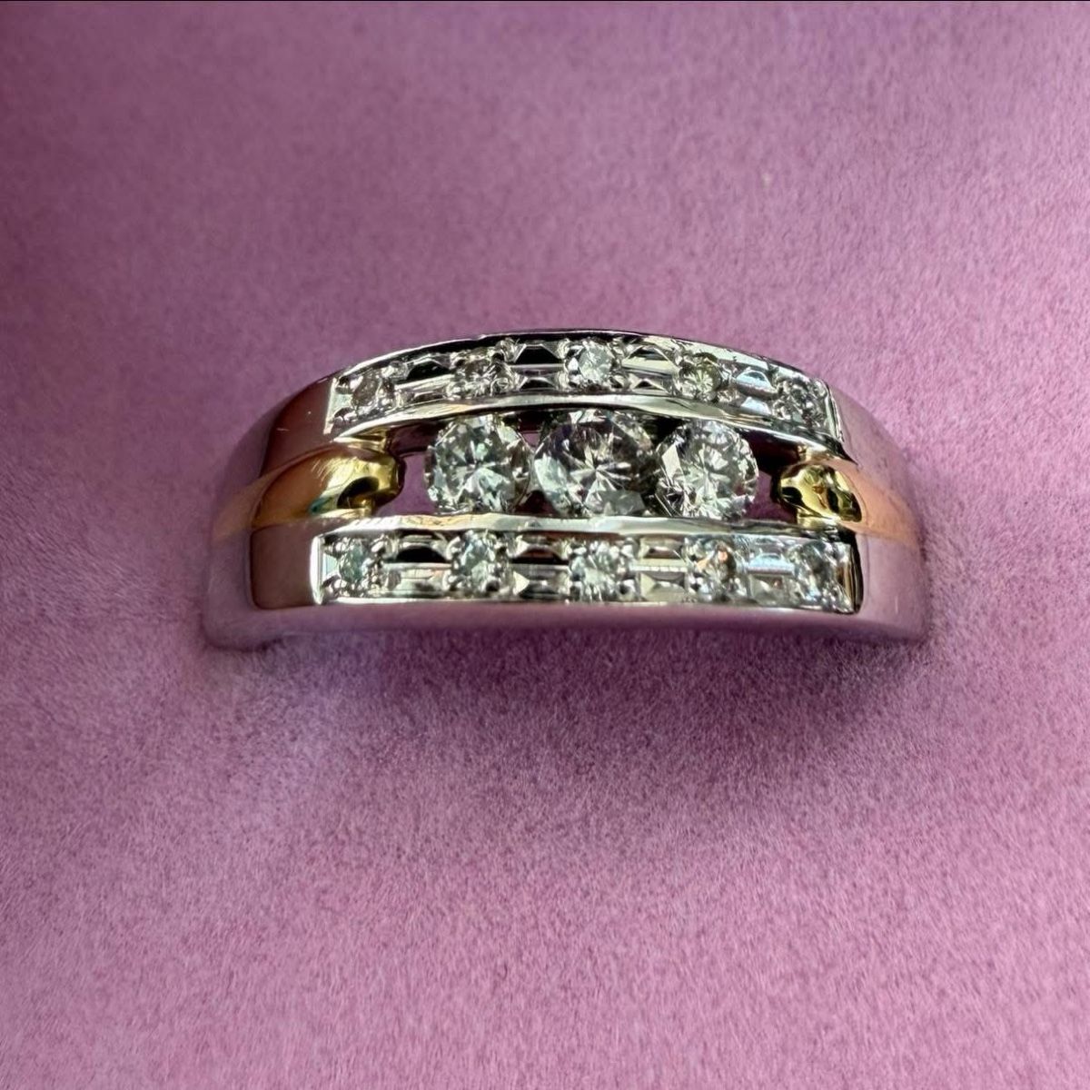Anelli: Natural Diamond Ring – Nuovo (secondo la descrizione) da Tägerwilen venduto da jna_5zmg 1