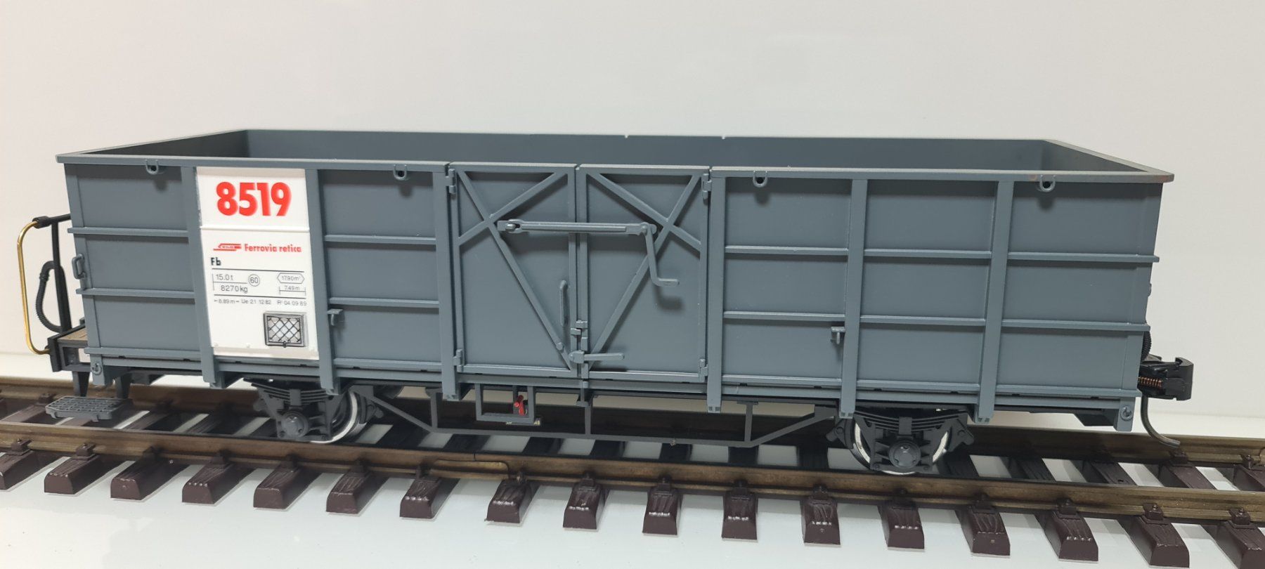 LGB Modellini di ferrovie: LGB RhB Fb Hochbordwagen – Usato da Neuenhof venduto da ludovicco 1