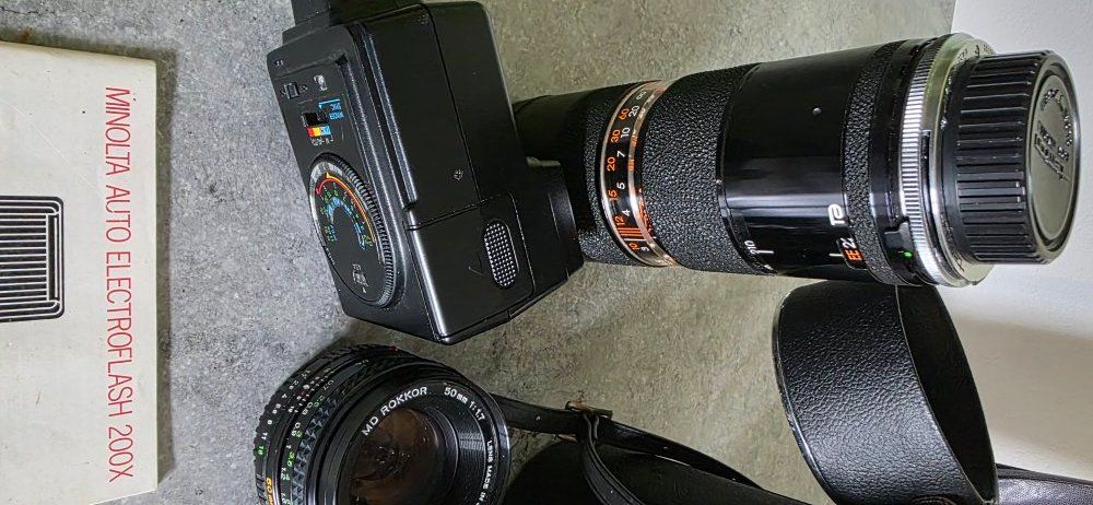 Minolta Fotocamera: Minolta XD7 Spiegelreflexkamera mit Zubehör – Usato da Möhlin venduto da DieterV049 3