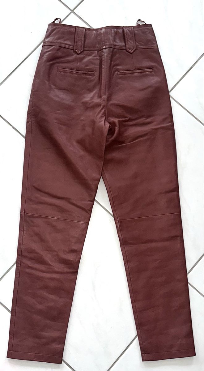 Sezane Hosen: SÉZANE HOSE GR. 34 LEDER neuwertig – Neu (gemäss Beschreibung) aus Unteraegeri von MH203 5