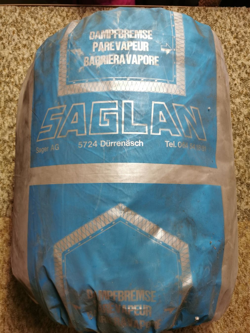 Matériau de remplissage: Saglan Dampfbremse – Neuf avec emballage d'origine à Glattfelden par sut_q8d2