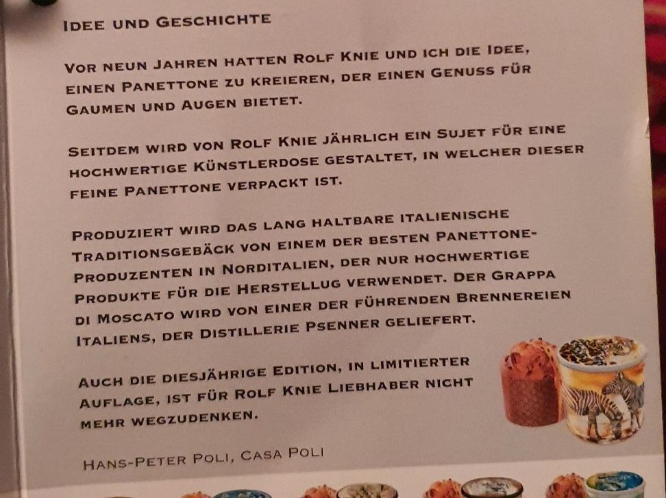Alle Dekorationen: panettone dose, Zebra Serie 9, Rolf Knie edit., Leopard, box – Neu und originalverpackt aus Zollikerberg von Nice_Name 4