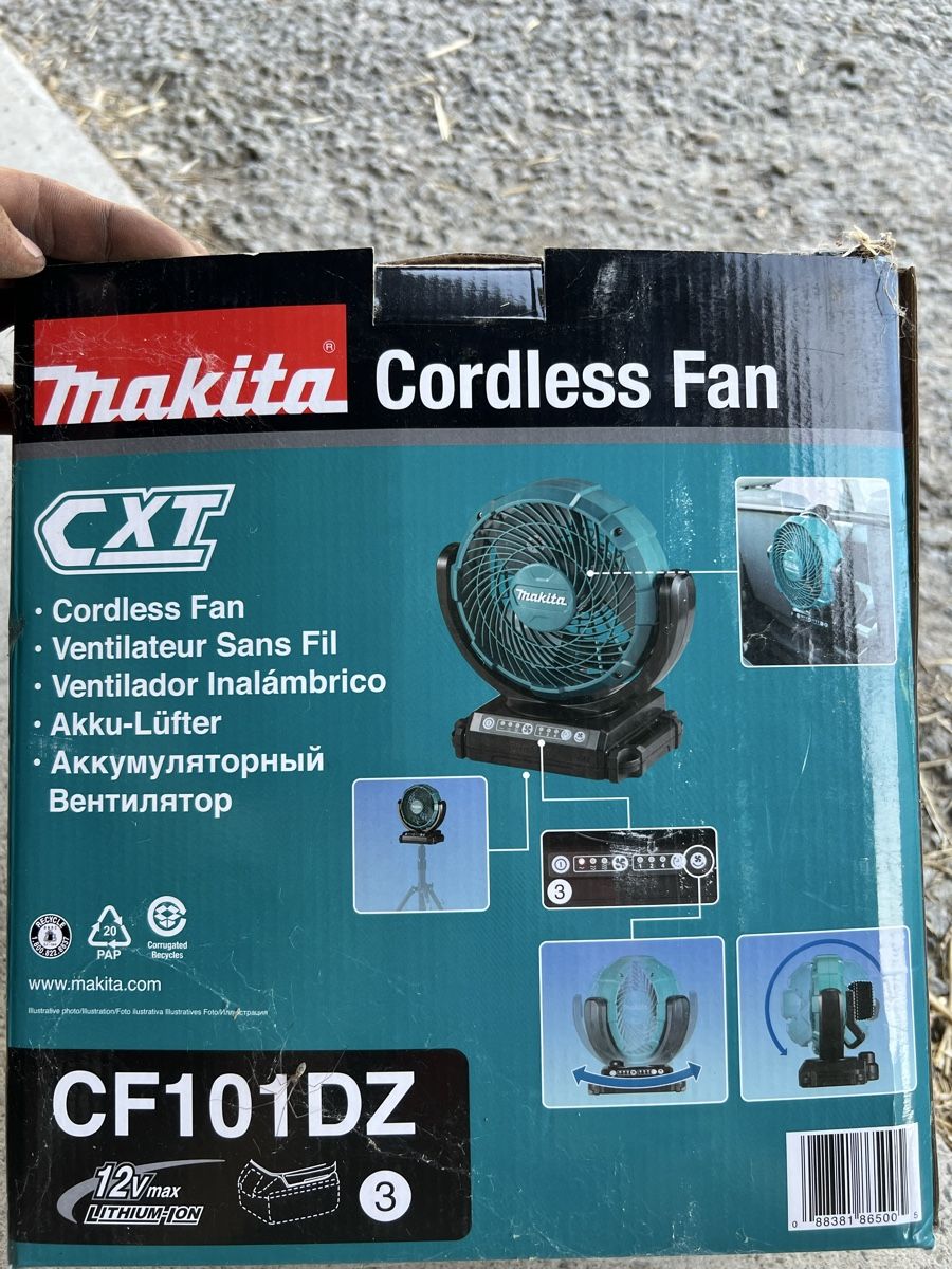 Makita Ventilatoren: Akku Ventilator – Gebraucht aus Grub SG von lucifer08 1