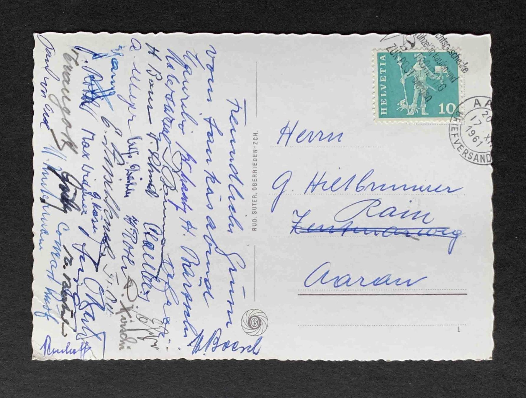 Cartoline postali: AK Aarau Altstadt – Usato da Goldau venduto da artelier1 1