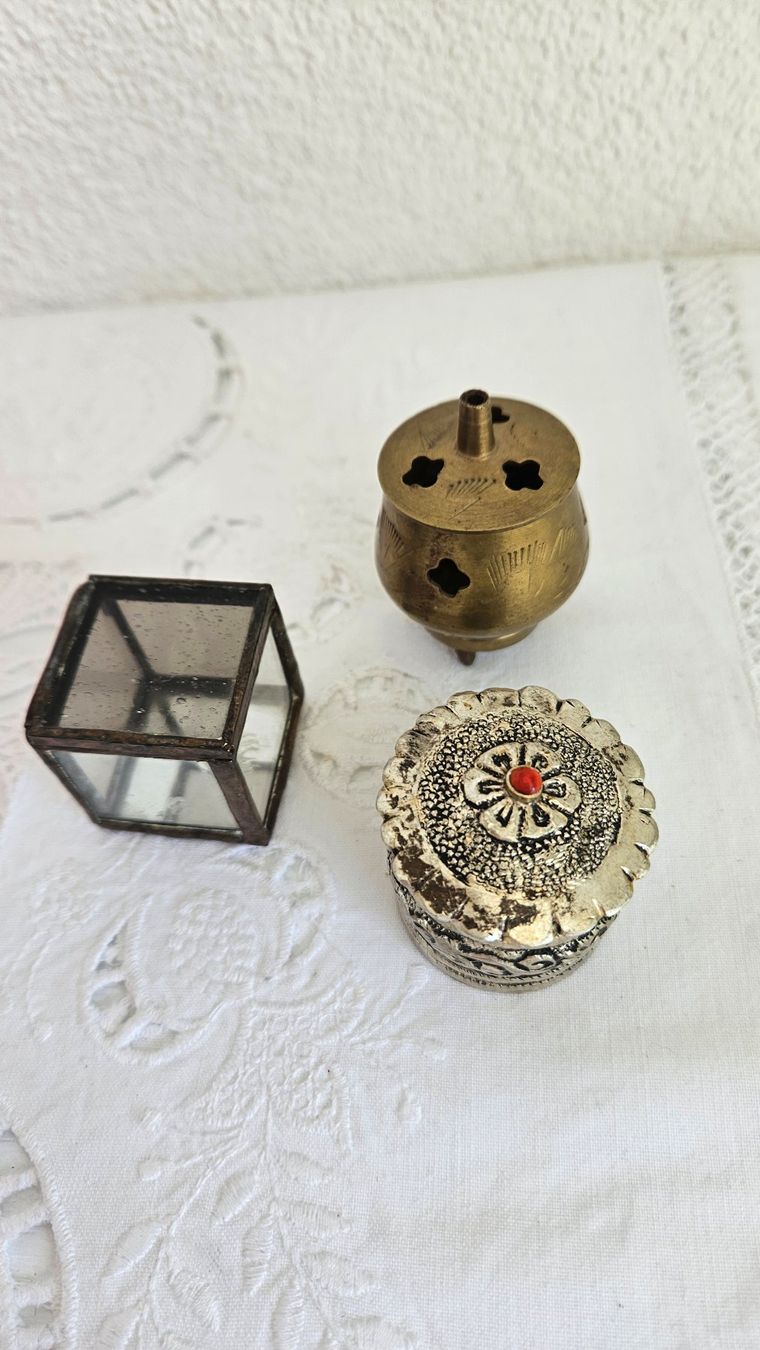 Alle Dekorationen: Vintage Metallgefässe Setzkasten oder für Krippenfiguren – Gebraucht aus Gossau ZH von Goes05 3