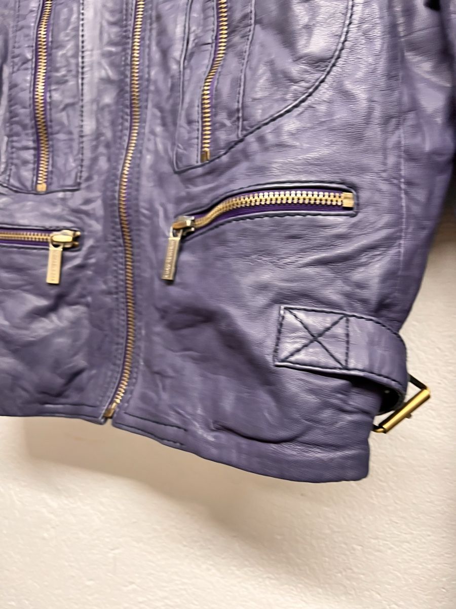 Michael Kors Giacche: Michael Kors  Leather Jacket, Size XL  – Usato da Lausanne venduto da Danash 3
