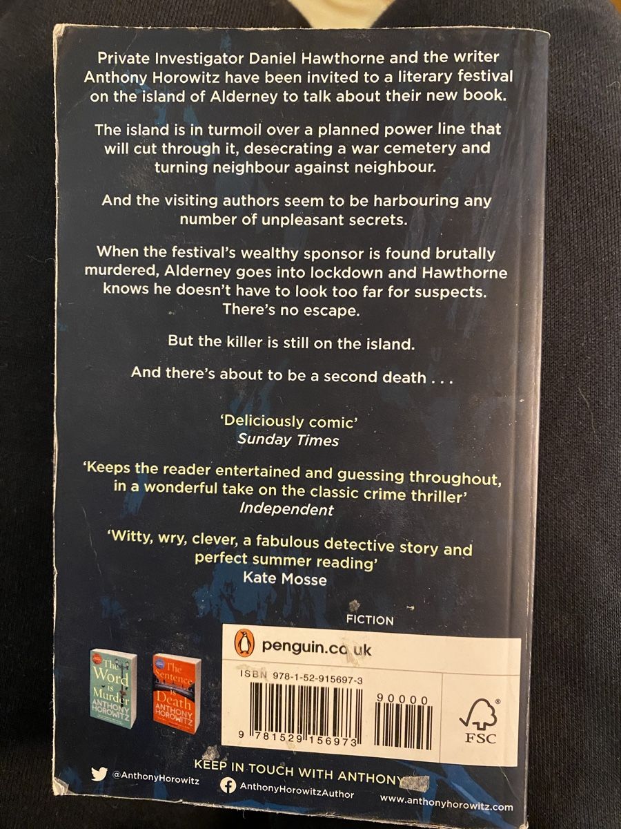 Libri: A line to kill, Anthony Horowitz – Usato da Epagny venduto da nie_n5yb 1