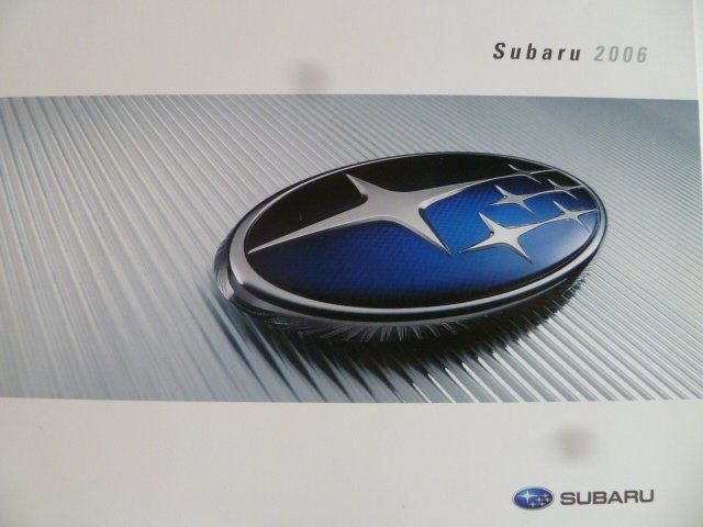 Subaru Documenti: Subaru Pressemappe 2006 – Usato da Zofingen venduto da sosalinos01 8