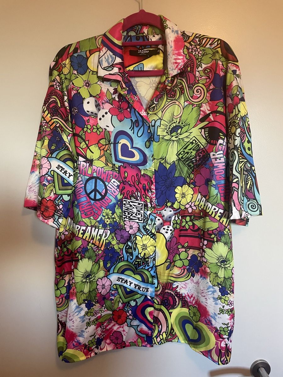 Camicette: Chemisier Jaded multicolore taille S neuf – Nuovo e nell'imballaggio originale da Vuadens venduto da Nina11