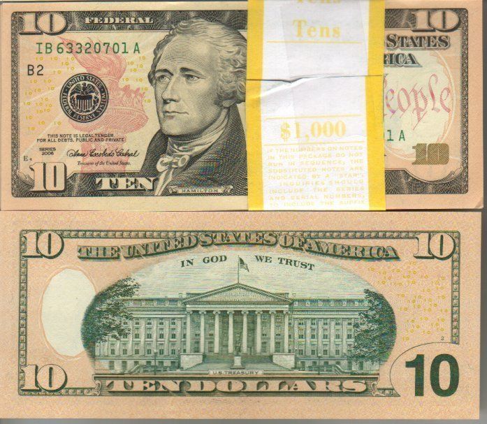 Banconote: 10 Dllar 2006 unz bankfrrisch – Nuovo e nell'imballaggio originale da Gelterkinden venduto da Cakir