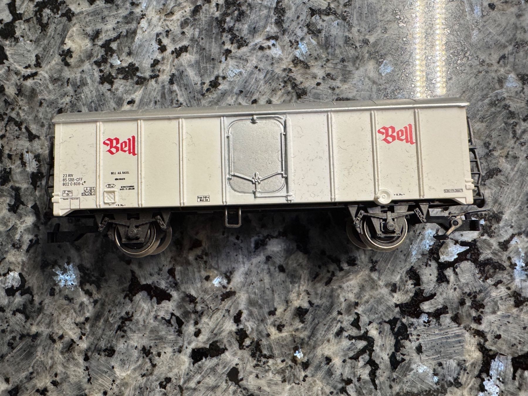 Rivarossi Modellini di ferrovie: 1 Eisenbahnwagen Rivarossi – Usato da Bronschhofen venduto da pgds