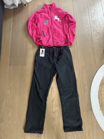 Termo hose und fleecejackli madchen 152