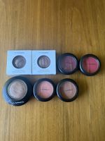 MAC Kosmetik Set Lippenstifte Puder Rouge Pinsel gebraucht