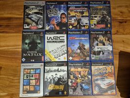 PS2 Games 12 Stück #001