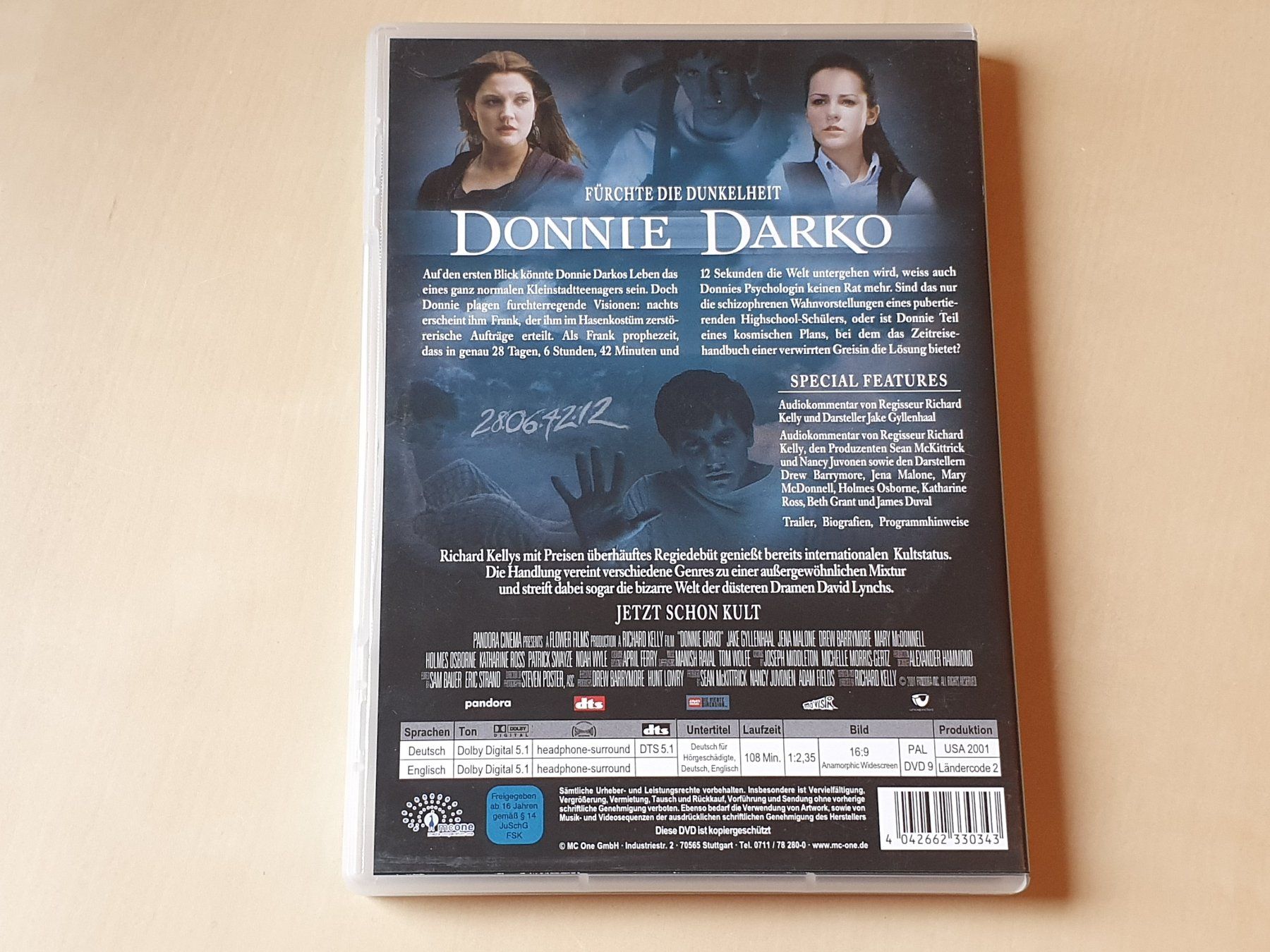 Tutti i DVDs: Donnie Darko – Usato da Stansstad venduto da collectorsshop 1