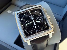 ⌚Tag Heuer Monaco chronographe automatique ⌚