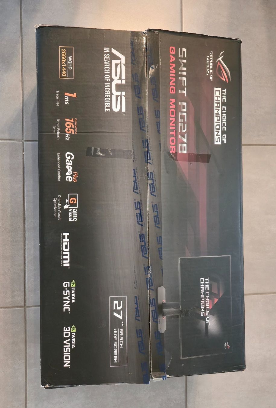 Asus Ecrans: Écran ROG SWIFT PG278QR 27" – D'occasion à Châtelaine par KR4 4