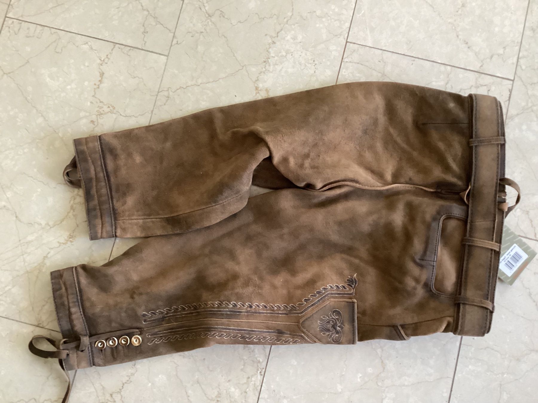 Hosen: Herren Stockerpoint Lederhose – Neu (gemäss Beschreibung) aus Flüelen von ne08 1