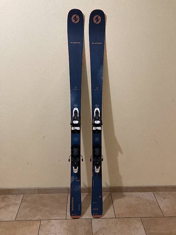 Sci: Ski+fixation+peaux Blizzard Brahma 82 – Usato da Vinzel venduto da PFrancet