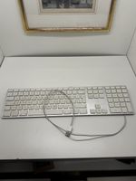 Apple Tastatur Aluminium mit Ziffernblock USB guter Zustand