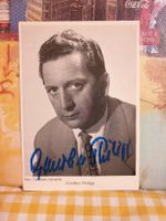 Original Autogrammkarte Günther Philipp Top Zustand!