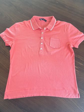 Marc Cain Polo Shirt, Gr. N3, 38/40  Koralle - Sommerlich!