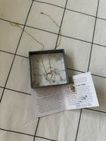 Collier Ania Haie corne dorée zirconium, état neuf ✨
