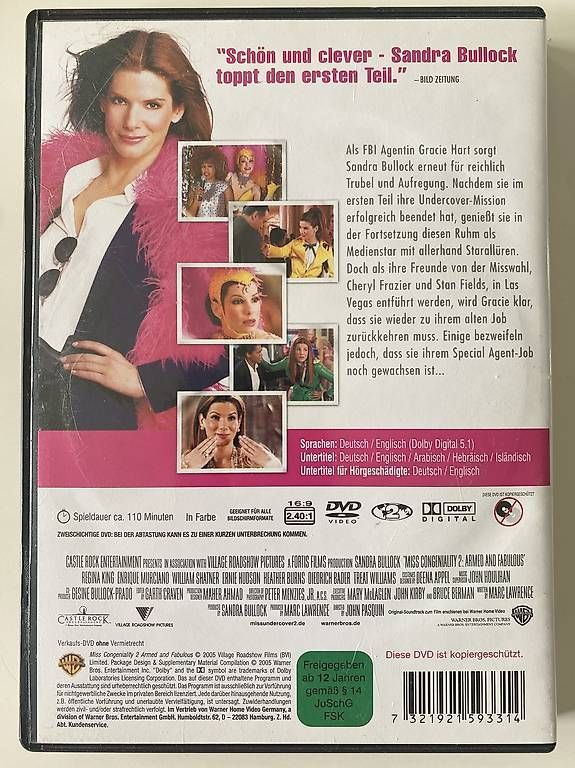 Tutti i DVDs: Miss Undercover 2 – Usato da Gasel venduto da Ntomate 1