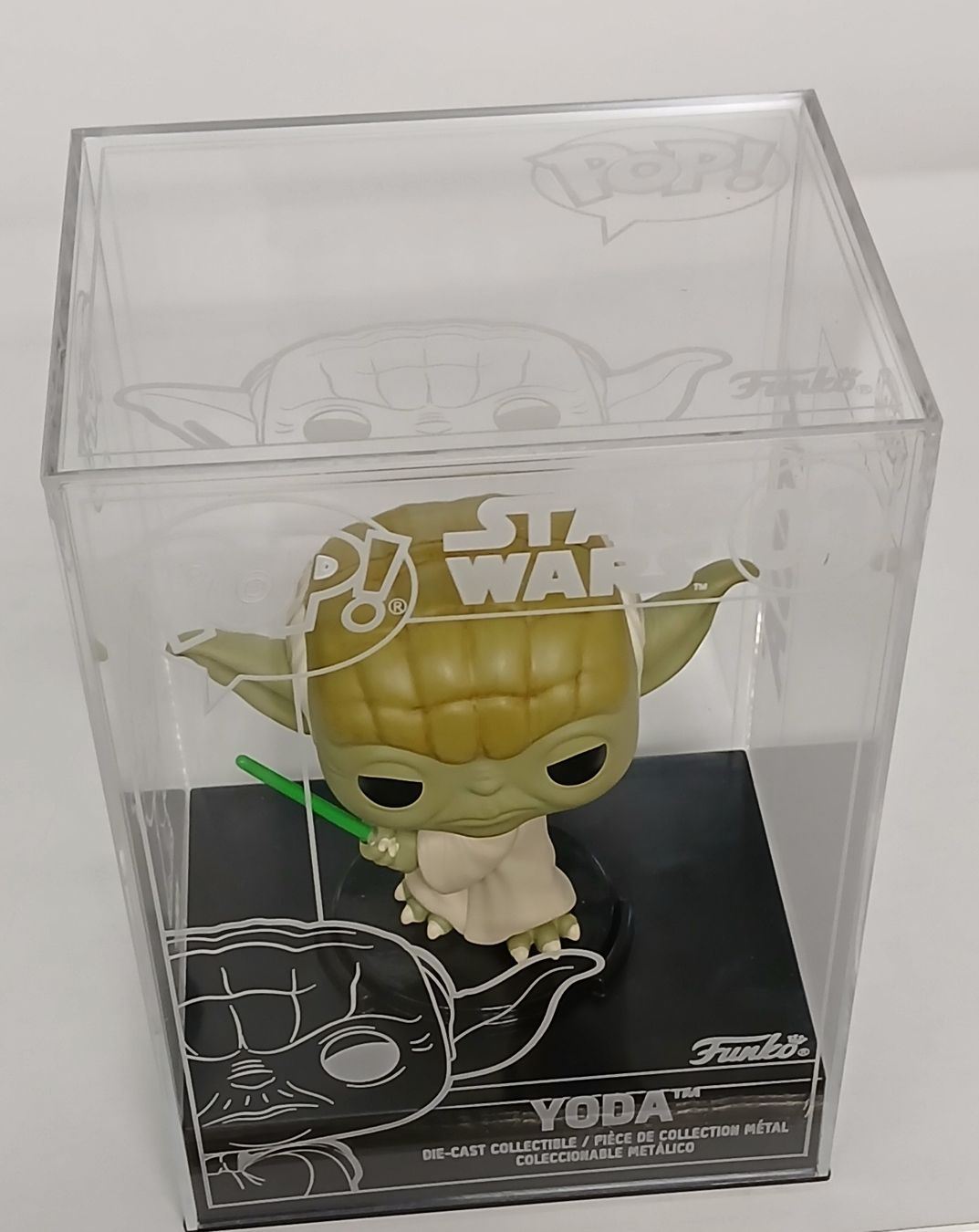 Star Wars Statuette: Figurine Pop Star Wars Yoda Die-Cast – Nuovo e nell'imballaggio originale da Le Sentier venduto da Funko-Pop-1979 1