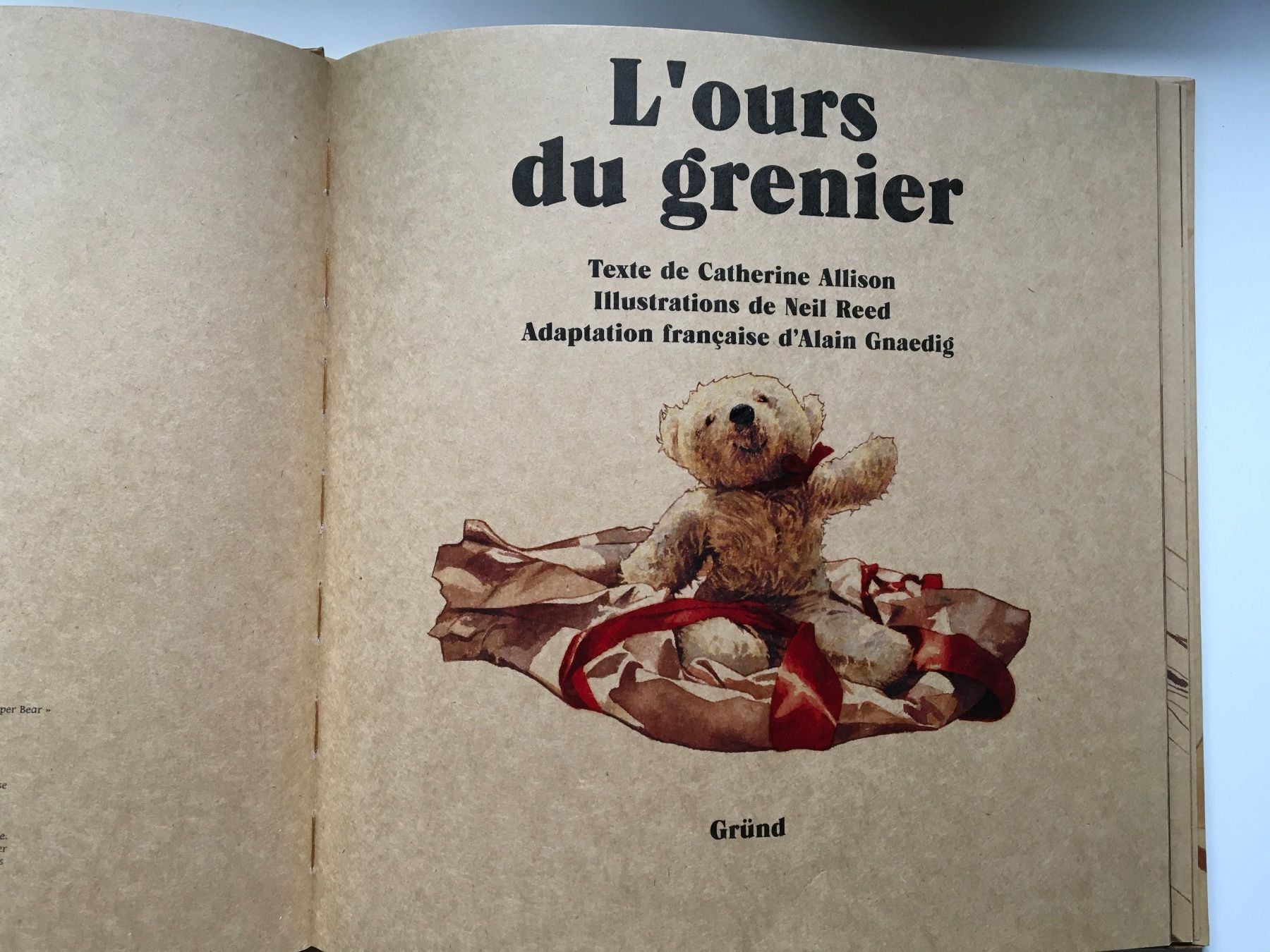 Libri: L’ ours du Grenier – Nuovo (secondo la descrizione) da Delémont venduto da vcx 2
