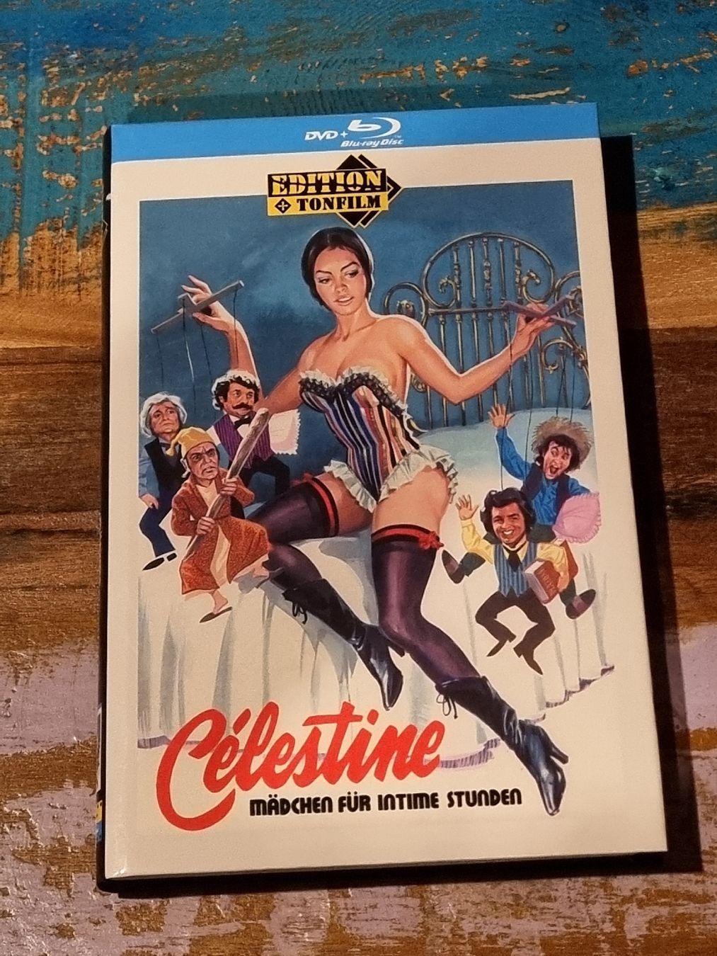Alle DVDs: Célestine, Blu Ray Erotik Hartbox RAR Uncut – Gebraucht aus Winterthur von Belzarek
