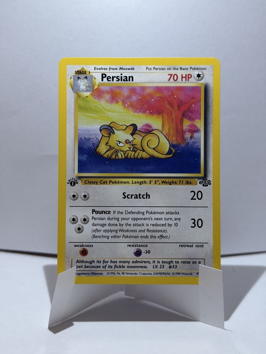 Pokémon Sammelbilder & Trading cards: Pokémon Karte Persian 1. Edition  – Neu (gemäss Beschreibung) aus Wetzikon ZH von kev_2rhl