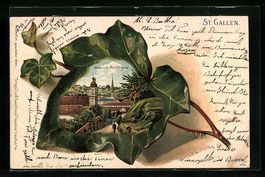 Litho St. Gallen, Blick von der Mühltre