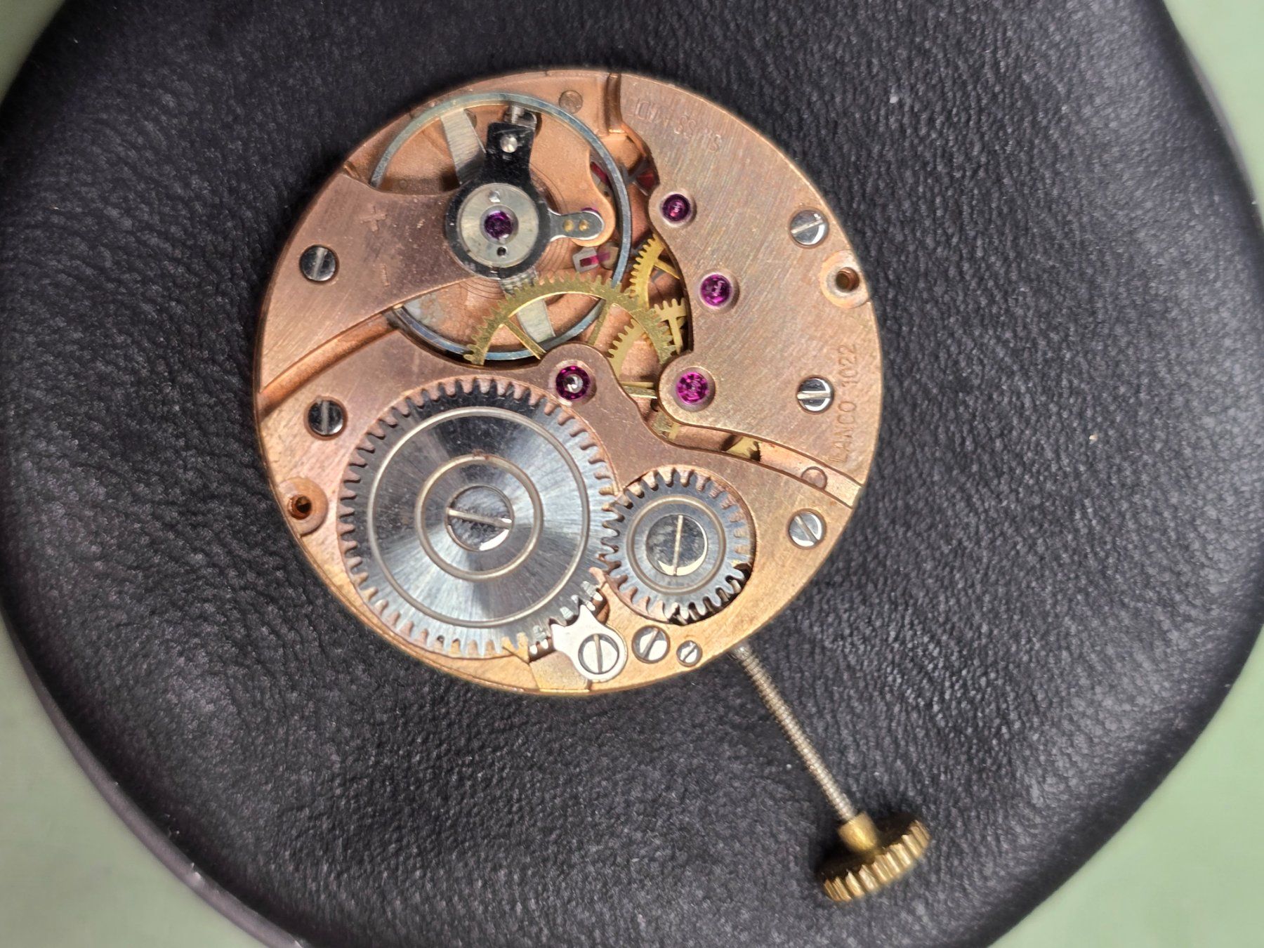 Lanco Orologi: Mouvement Lanco 1022 – Difettoso da Tramelan venduto da Nirdan 1